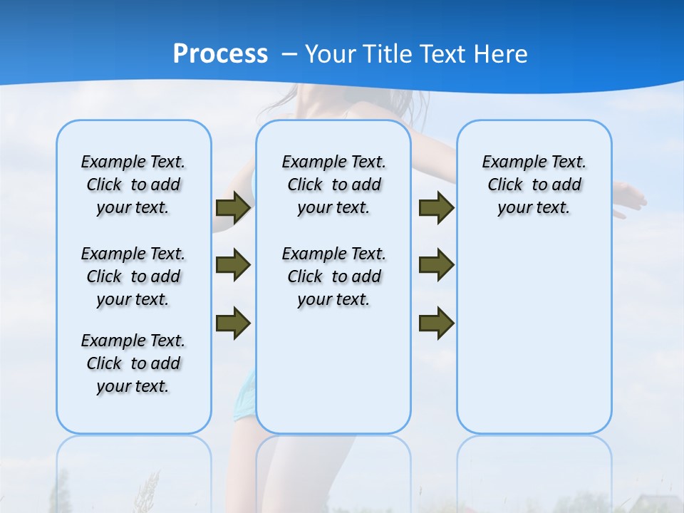 Natural Hair Cloud PowerPoint Template