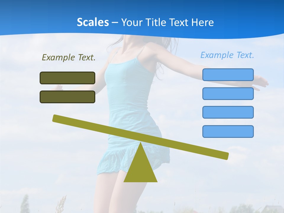 Natural Hair Cloud PowerPoint Template