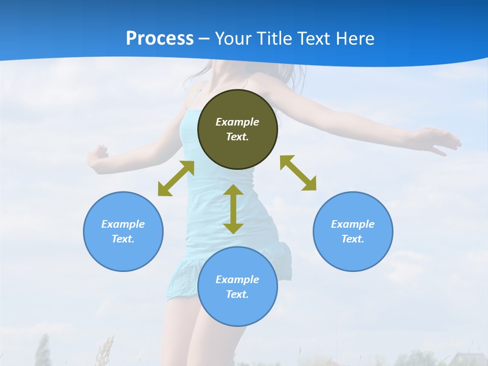 Natural Hair Cloud PowerPoint Template