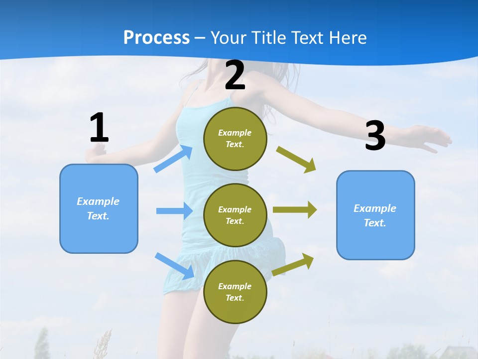 Natural Hair Cloud PowerPoint Template