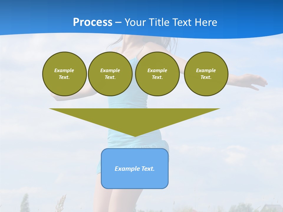 Natural Hair Cloud PowerPoint Template