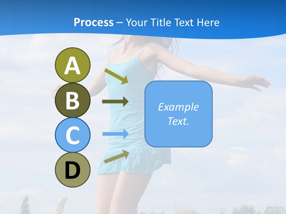 Natural Hair Cloud PowerPoint Template