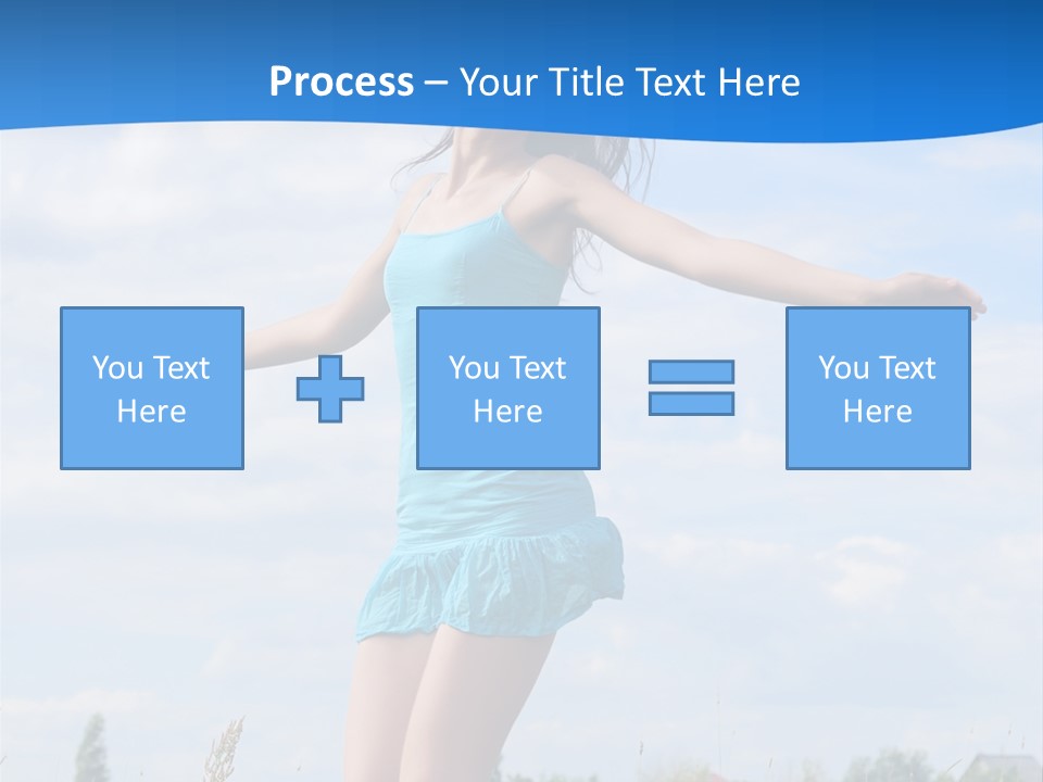 Natural Hair Cloud PowerPoint Template