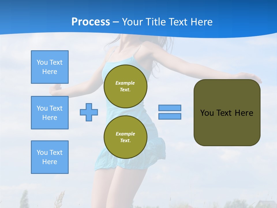 Natural Hair Cloud PowerPoint Template
