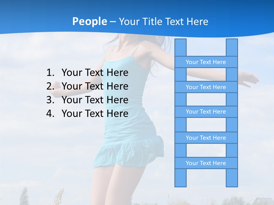 Natural Hair Cloud PowerPoint Template