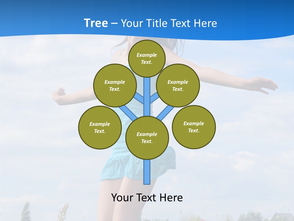 Natural Hair Cloud PowerPoint Template