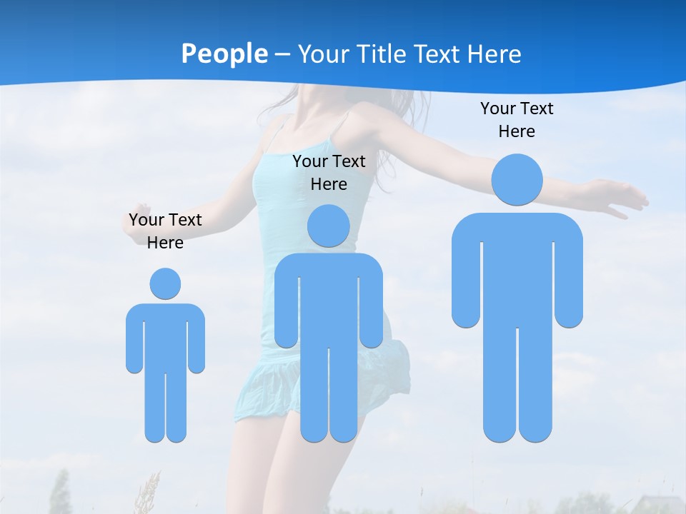 Natural Hair Cloud PowerPoint Template