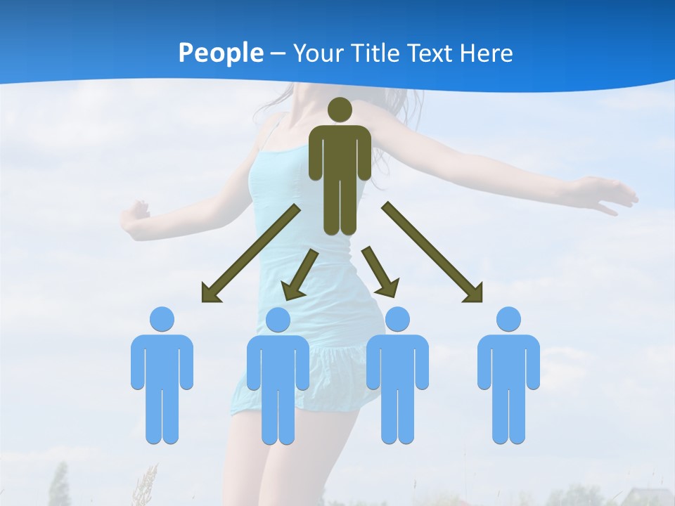 Natural Hair Cloud PowerPoint Template