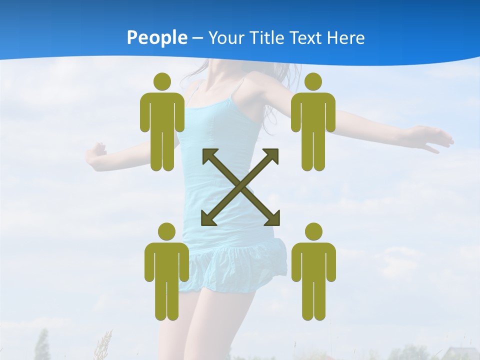 Natural Hair Cloud PowerPoint Template