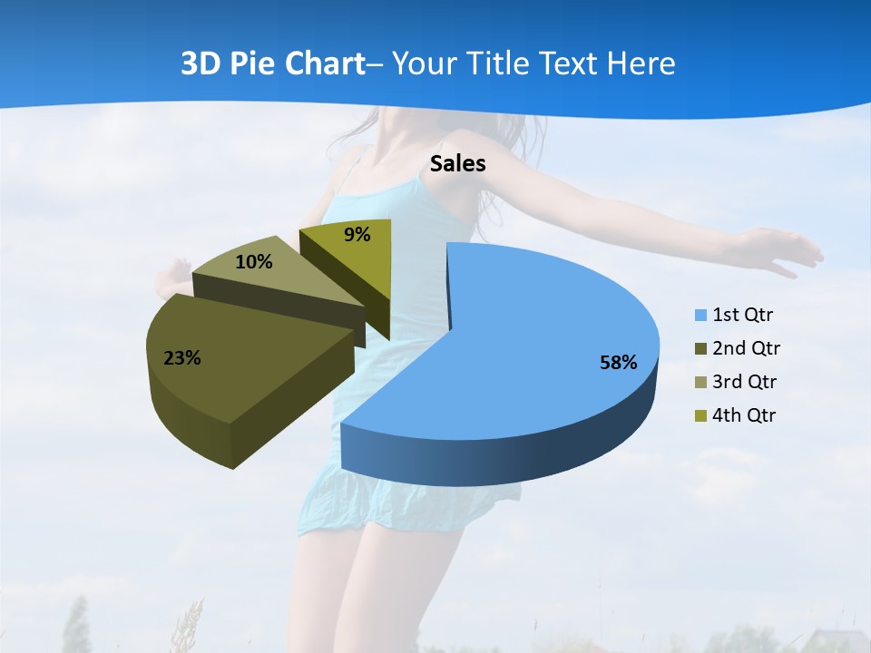 Natural Hair Cloud PowerPoint Template