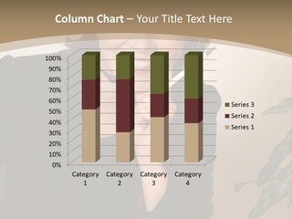 Woman Female Working PowerPoint Template