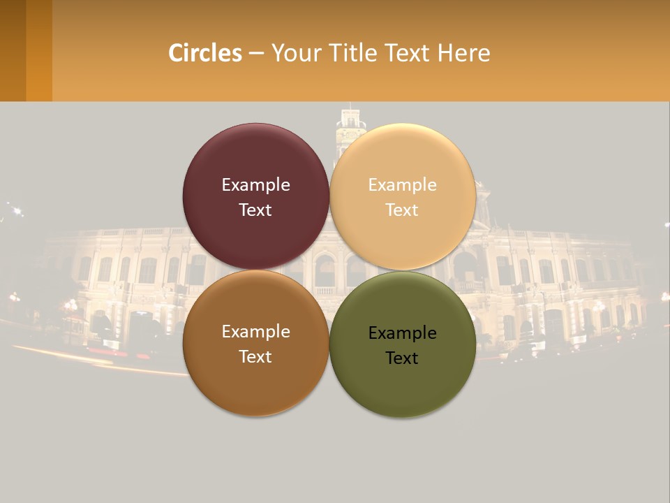 Cityscape Urban Landmark PowerPoint Template