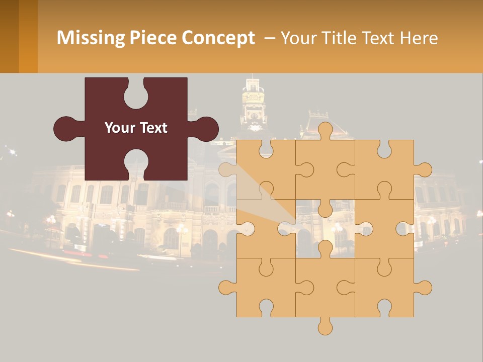 Cityscape Urban Landmark PowerPoint Template