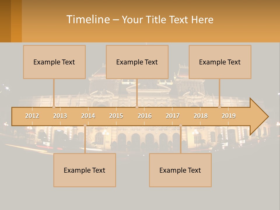 Cityscape Urban Landmark PowerPoint Template