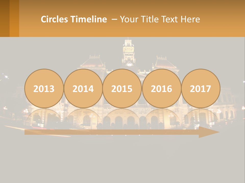 Cityscape Urban Landmark PowerPoint Template