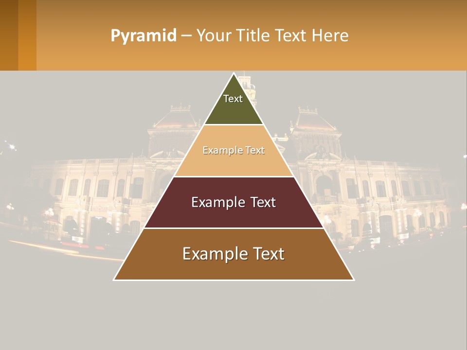 Cityscape Urban Landmark PowerPoint Template