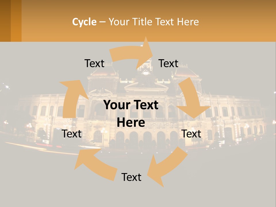 Cityscape Urban Landmark PowerPoint Template