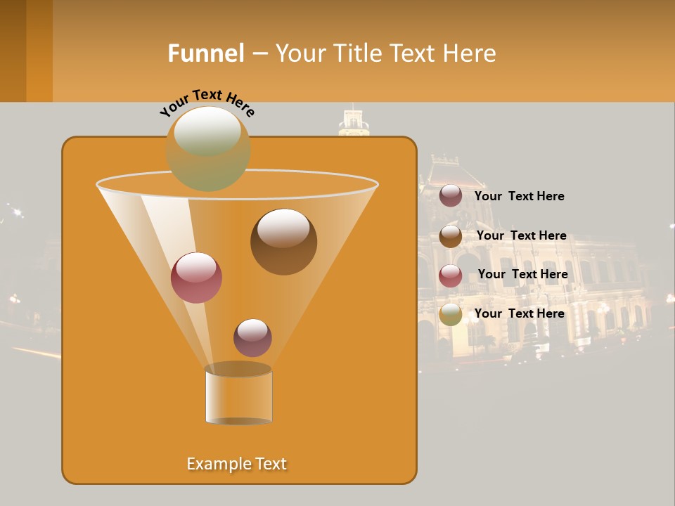 Cityscape Urban Landmark PowerPoint Template