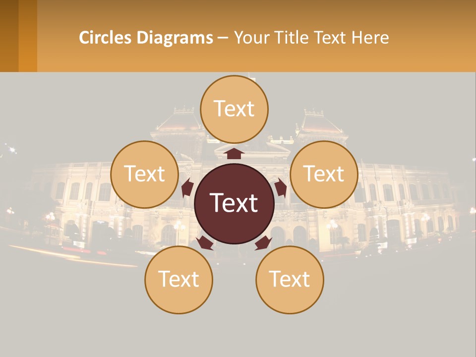 Cityscape Urban Landmark PowerPoint Template