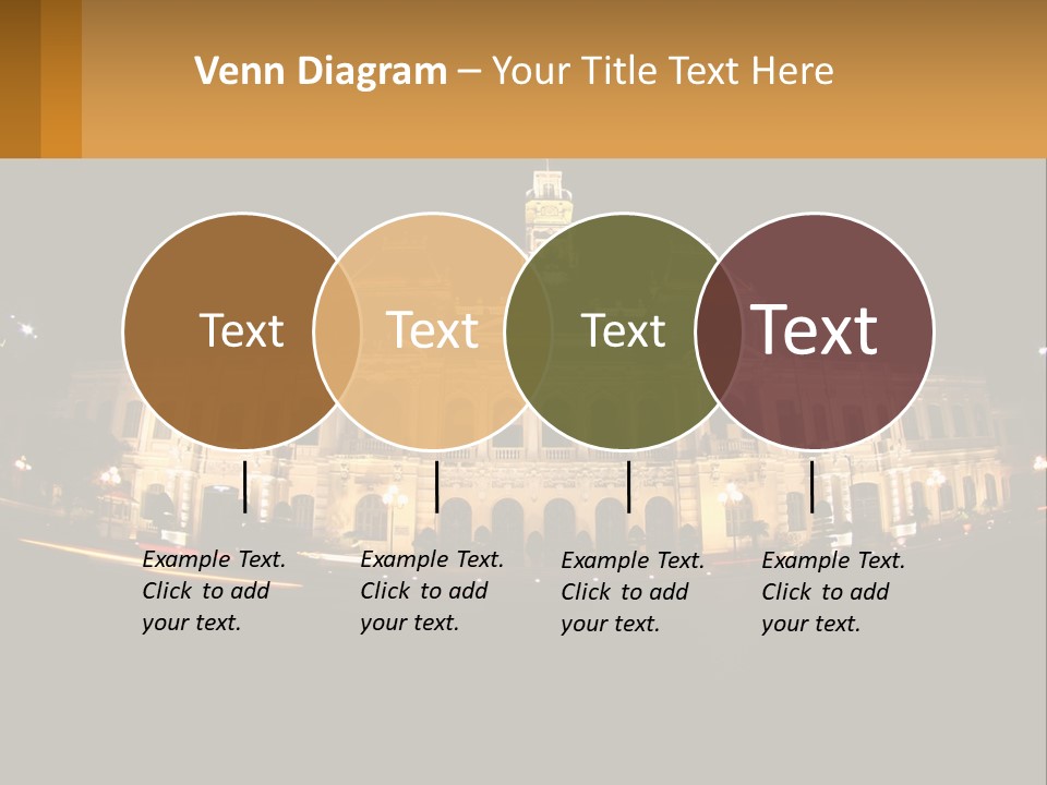 Cityscape Urban Landmark PowerPoint Template