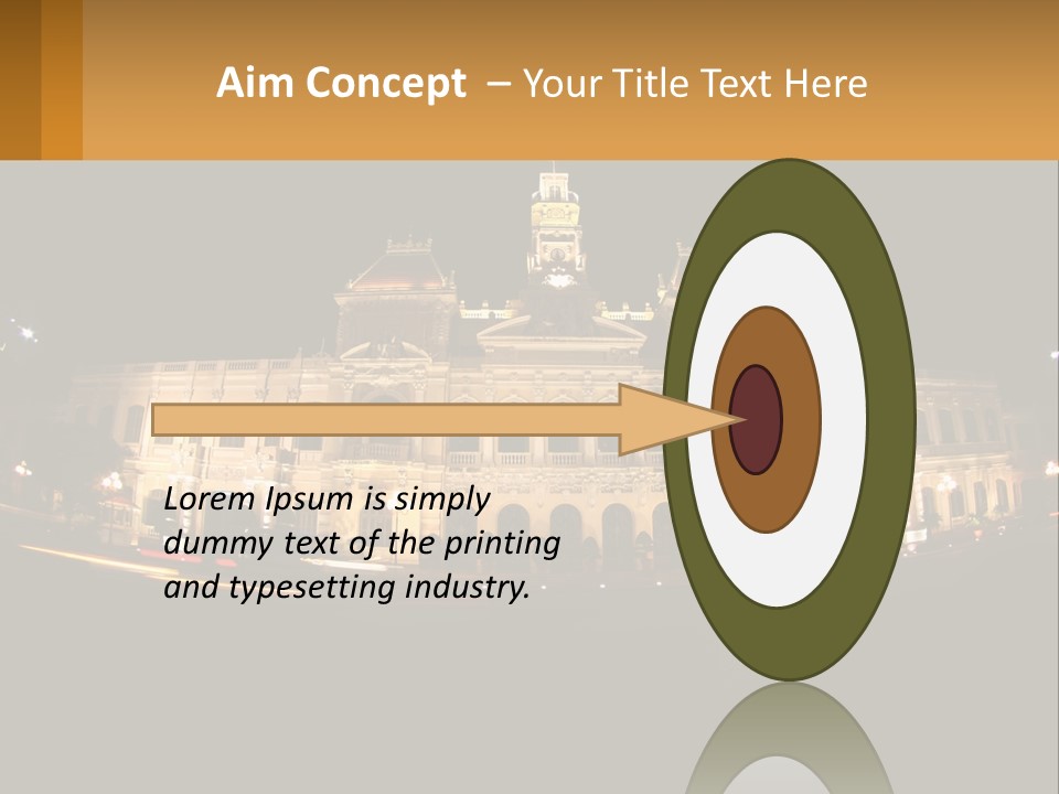 Cityscape Urban Landmark PowerPoint Template