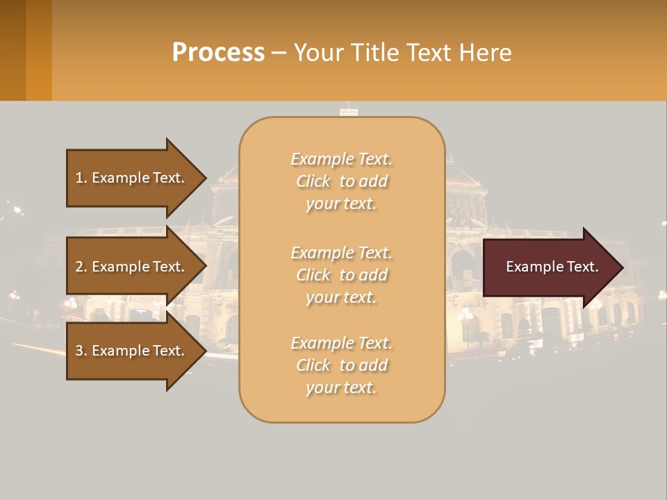 Cityscape Urban Landmark PowerPoint Template
