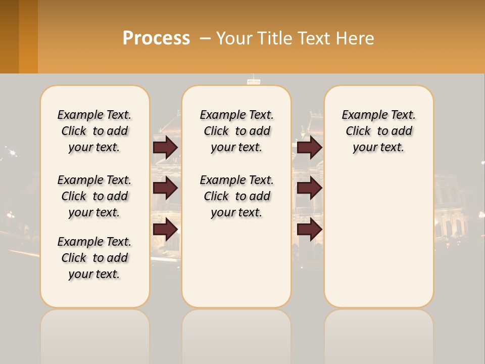 Cityscape Urban Landmark PowerPoint Template