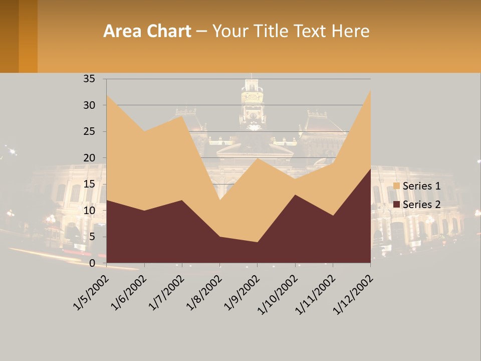 Cityscape Urban Landmark PowerPoint Template