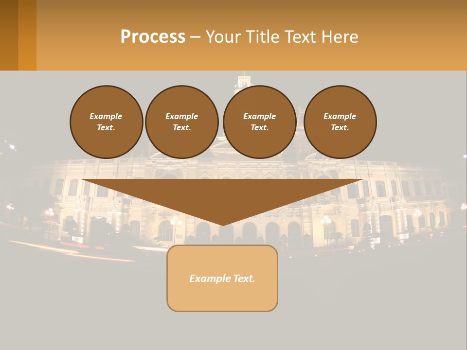 Cityscape Urban Landmark PowerPoint Template
