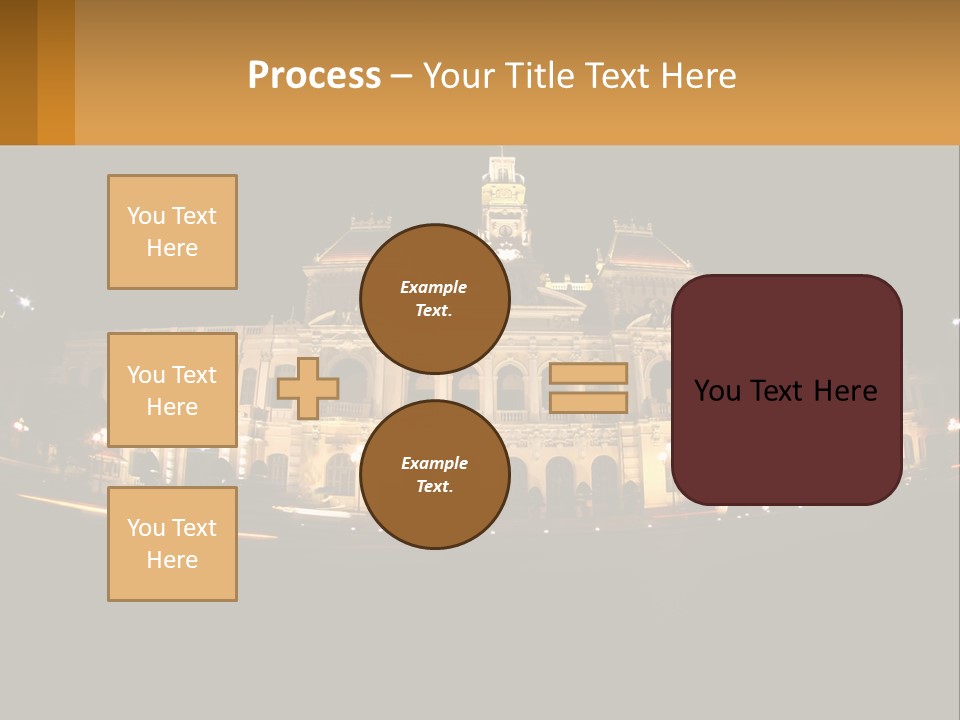 Cityscape Urban Landmark PowerPoint Template