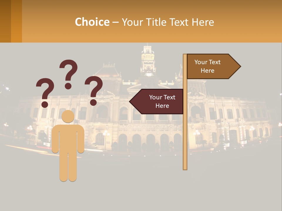 Cityscape Urban Landmark PowerPoint Template