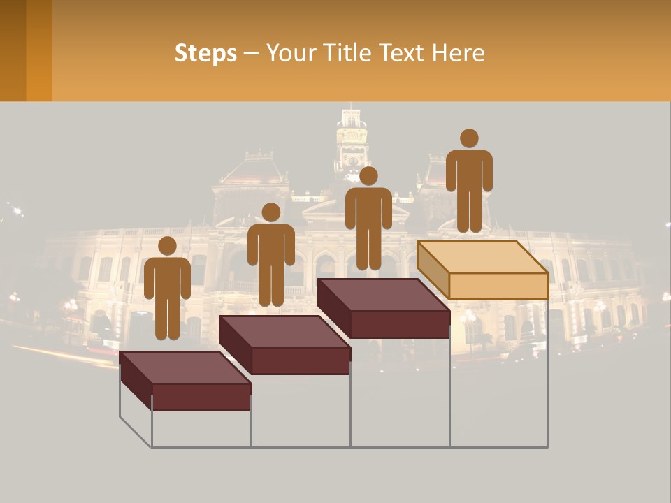 Cityscape Urban Landmark PowerPoint Template