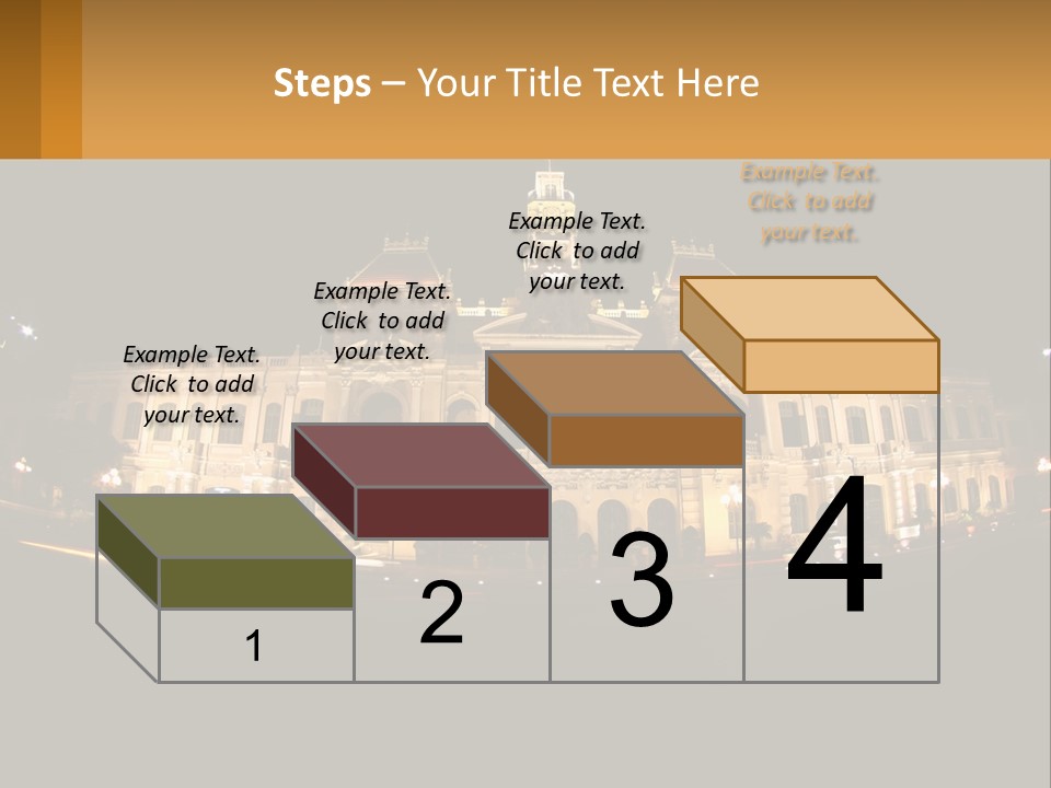 Cityscape Urban Landmark PowerPoint Template