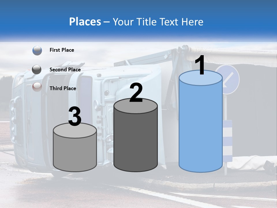 Danger Summer Freight PowerPoint Template