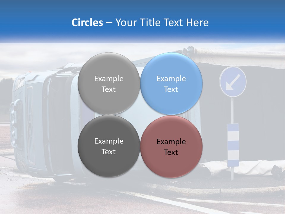 Danger Summer Freight PowerPoint Template