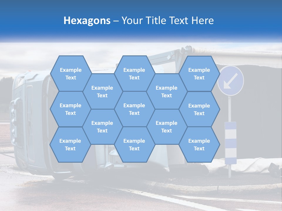 Danger Summer Freight PowerPoint Template