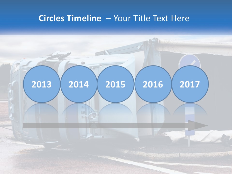 Danger Summer Freight PowerPoint Template