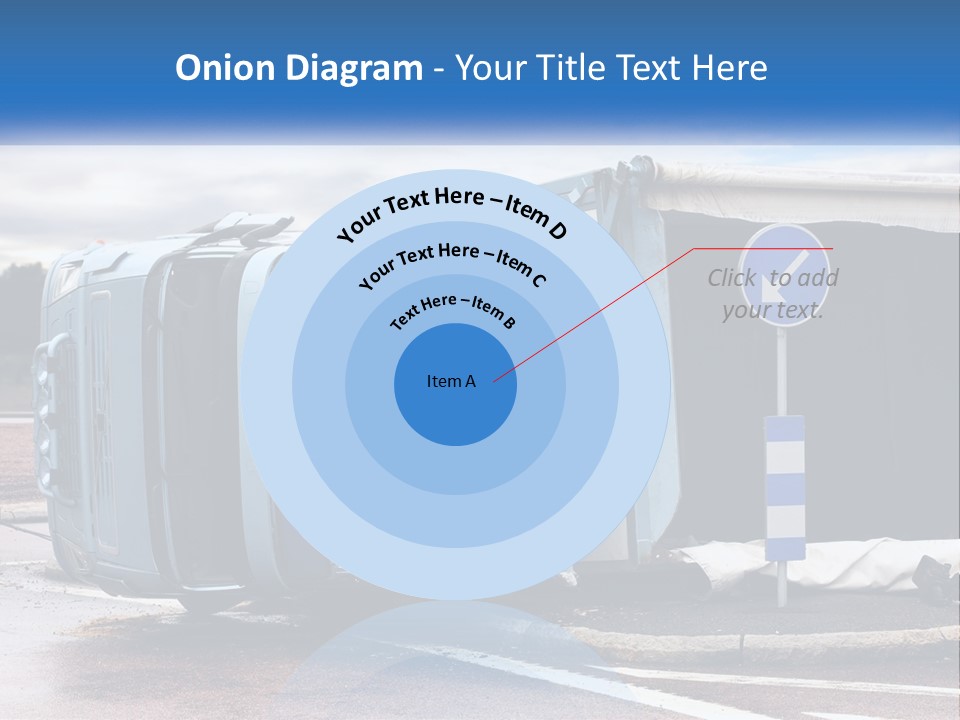 Danger Summer Freight PowerPoint Template