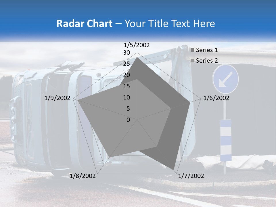 Danger Summer Freight PowerPoint Template