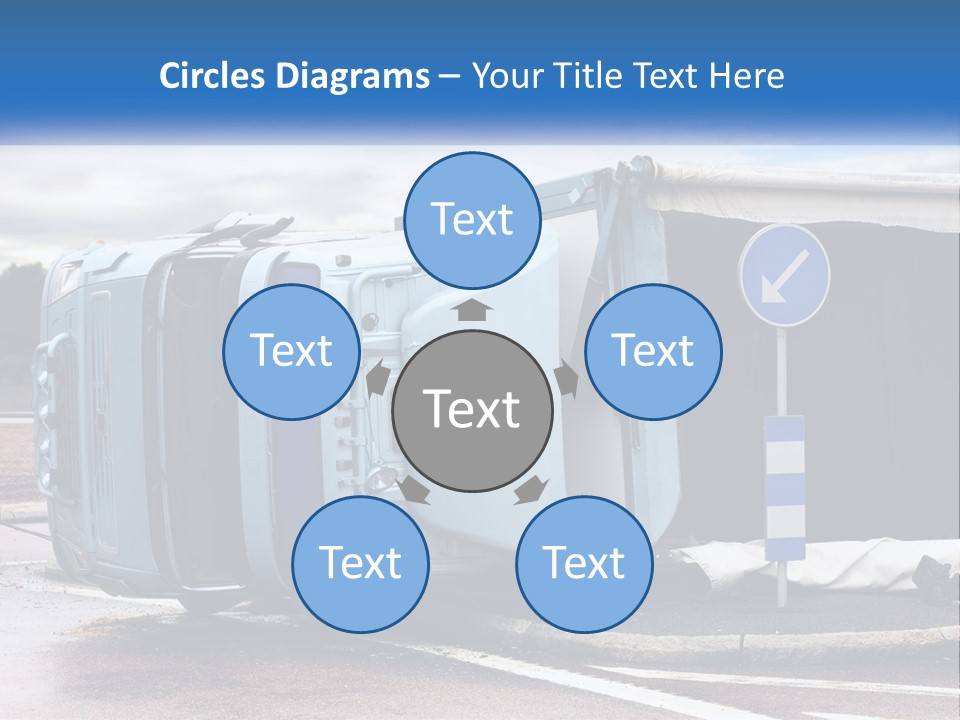 Danger Summer Freight PowerPoint Template