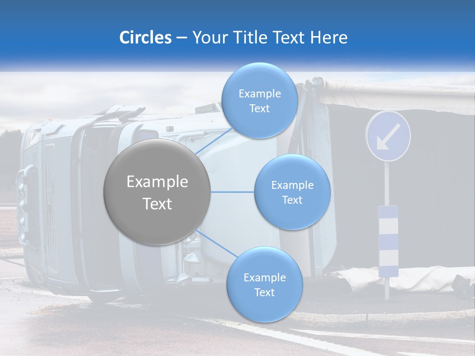 Danger Summer Freight PowerPoint Template