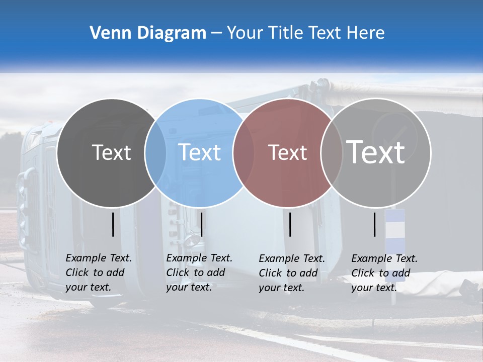 Danger Summer Freight PowerPoint Template