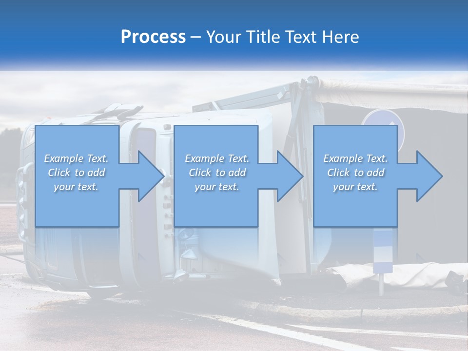 Danger Summer Freight PowerPoint Template