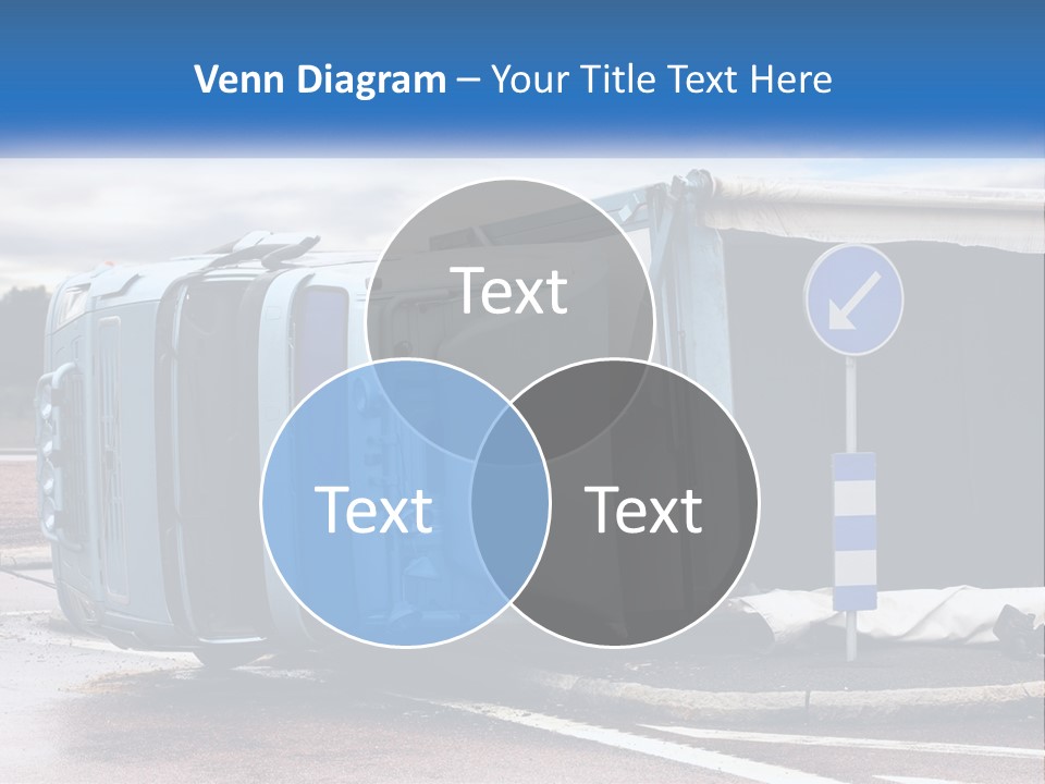 Danger Summer Freight PowerPoint Template