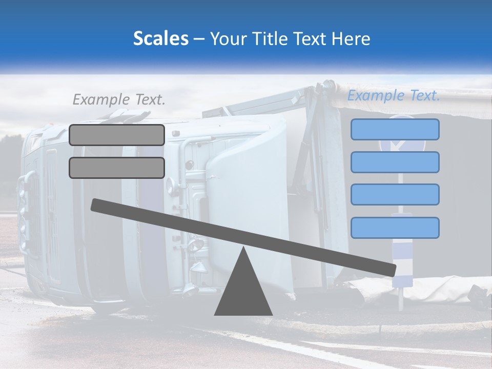 Danger Summer Freight PowerPoint Template