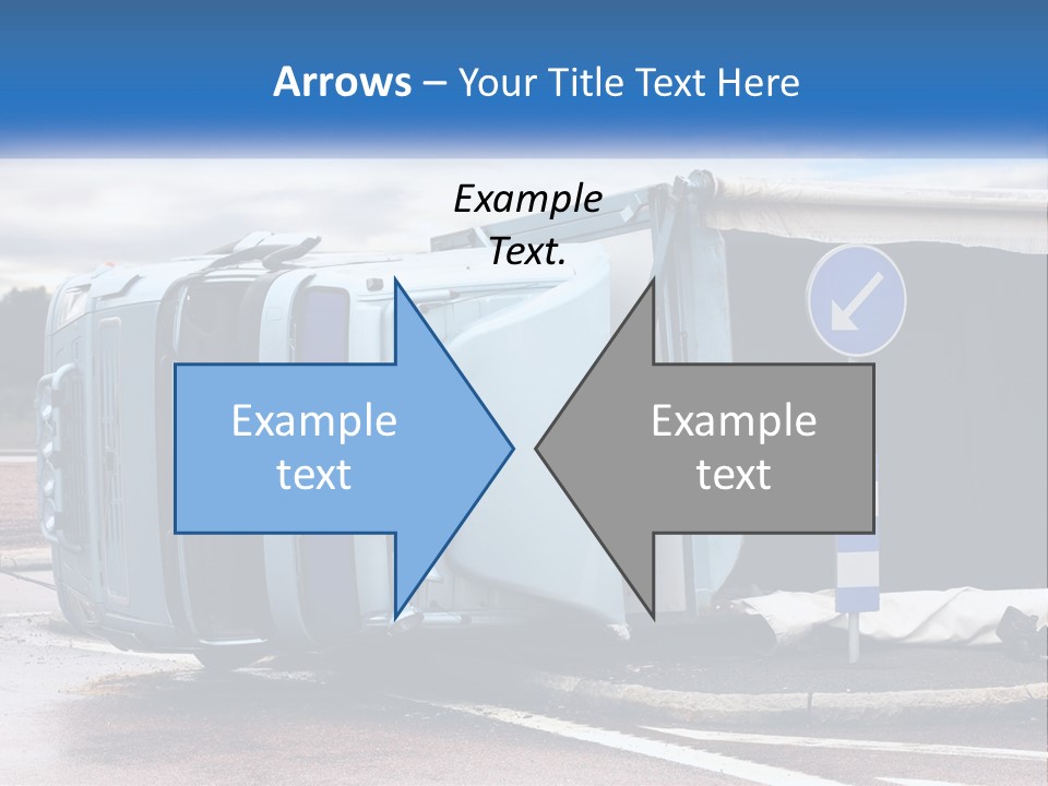 Danger Summer Freight PowerPoint Template