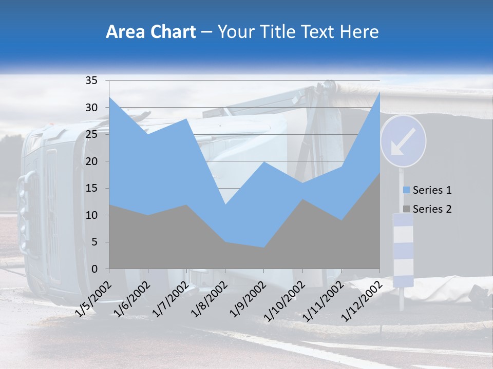 Danger Summer Freight PowerPoint Template