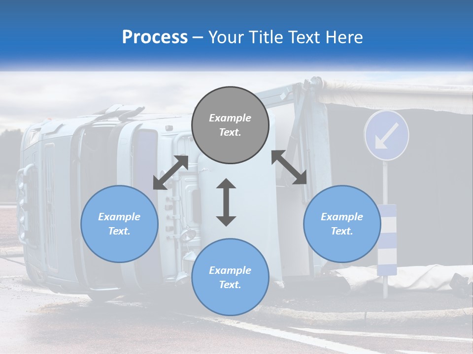 Danger Summer Freight PowerPoint Template