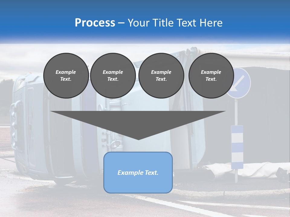 Danger Summer Freight PowerPoint Template