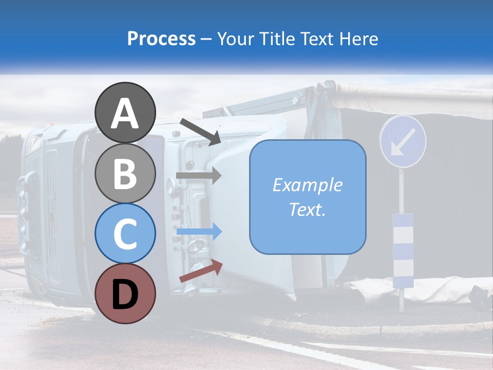 Danger Summer Freight PowerPoint Template